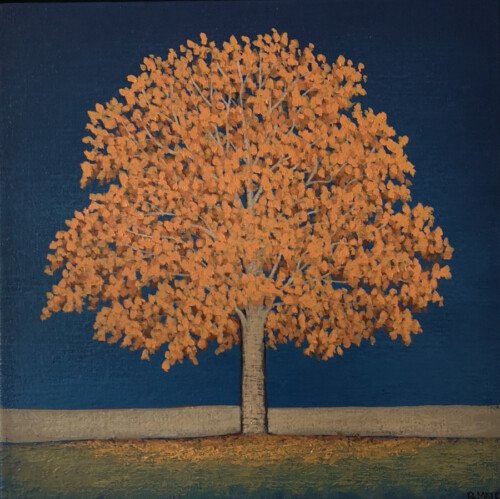 Amber on Blue 2