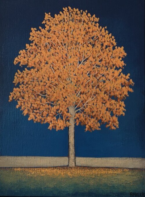 Amber on Blue 3